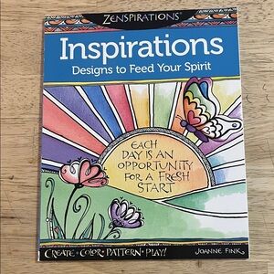 Inspirations Adult Coloring Book Designs to Feed Your Spirit